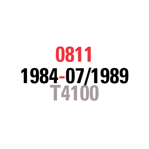 0811 1984-07/1989 T4100